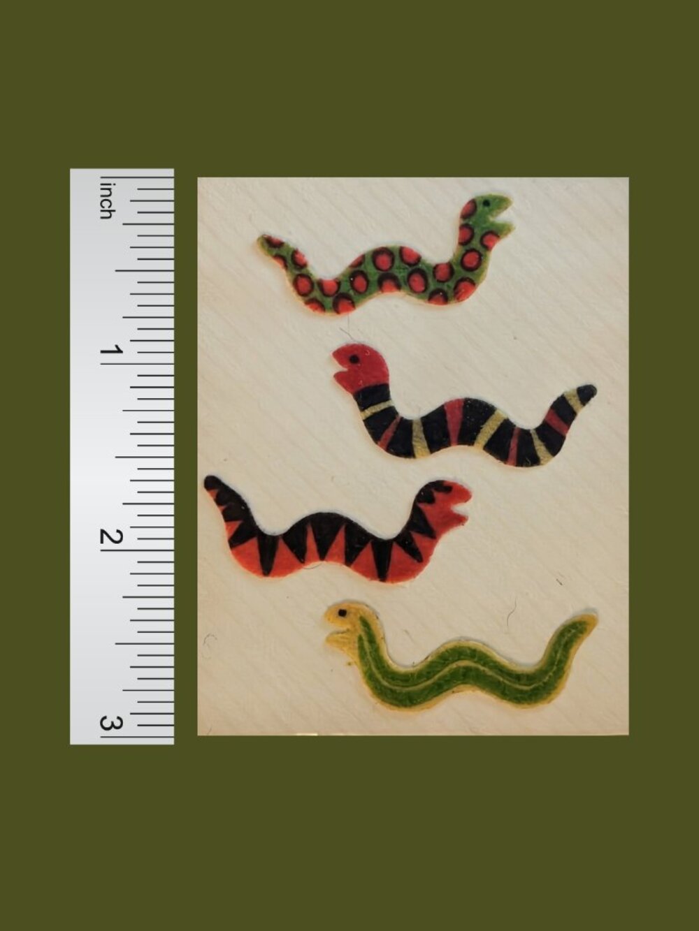 Vintage 80s Used Sandylion Fuzzy Snakes Stickers